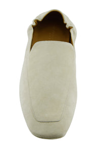 Mocassino pantofola "Pasha" in camoscio beige